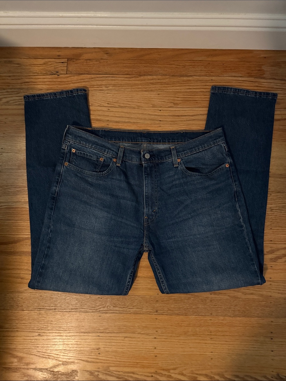 Levi's Men's Dark Blue Denim Jeans
